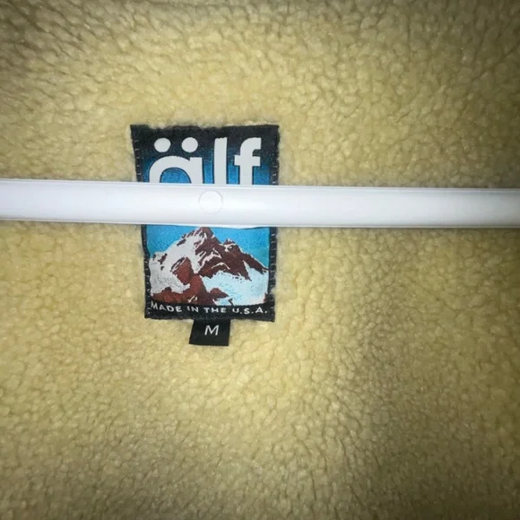 Vintage ALF Sherpa lined Brown Shearling Jacket - Picture 3 of 4